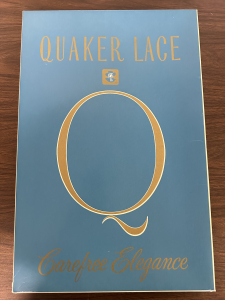 Quaker Lace box used circa 1950-1960, $100